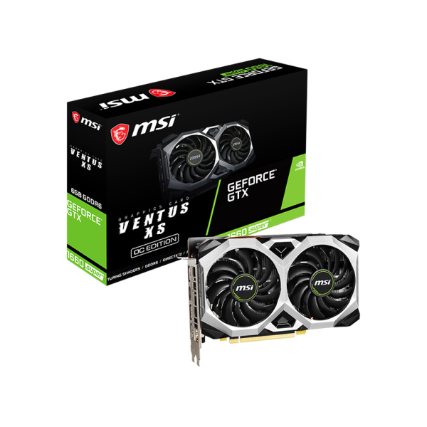 Vga màn hình MSI GTX 1660 Super VENTUS XS OC (6GB GDDR6, 192-bit, HDMI+DP)