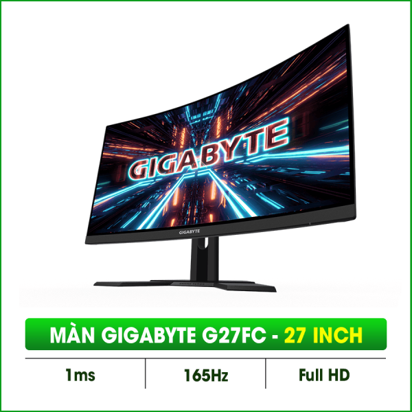 Màn hình cong GIGABYTE G27FC A 27" VA 165Hz